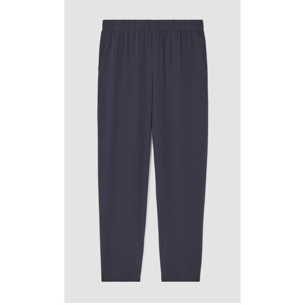 Eileen Fisher size M Silk Georgette Crepe Tapered Pants - 100% - Picture 5 of 10